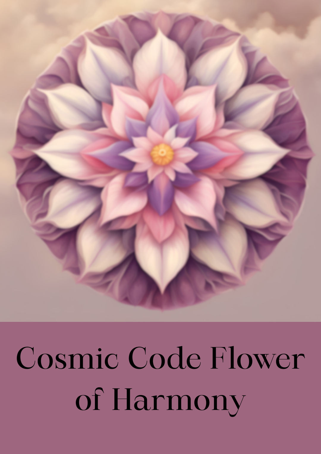 Cosmic Code Flower of Harmony