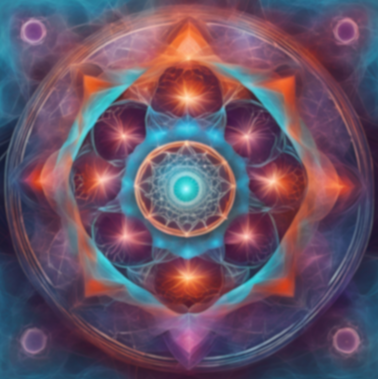 Cosmic Light Mandala