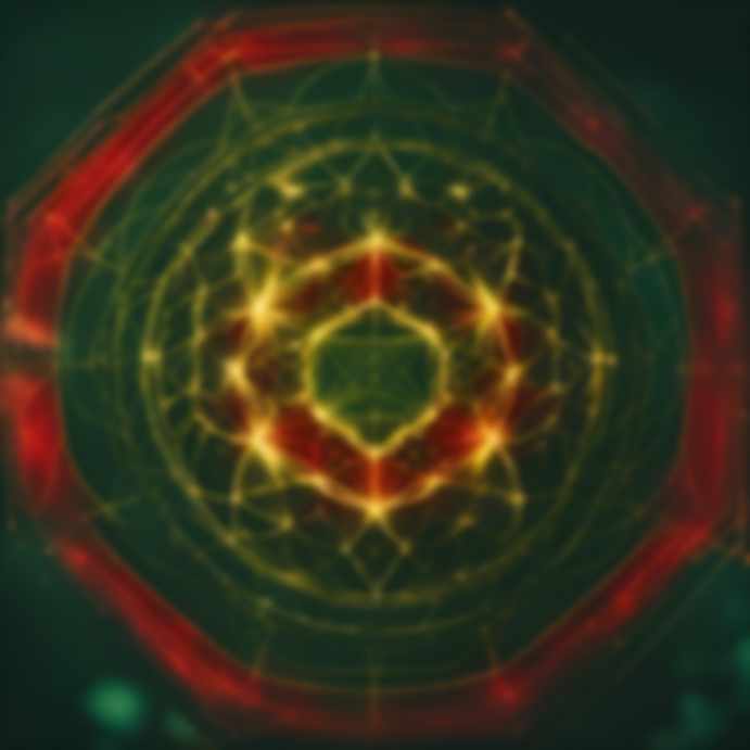 Golden Stars Mandala