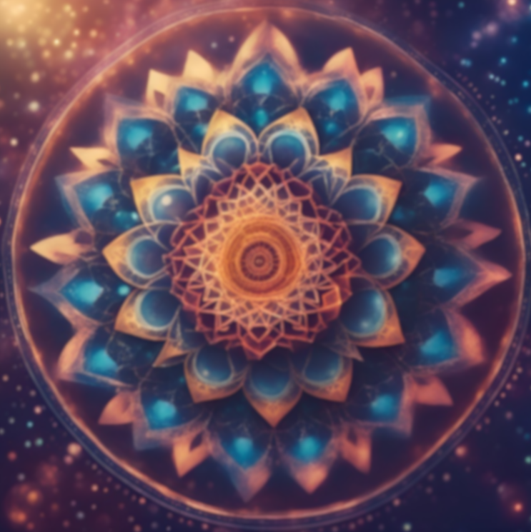 The Galactic Flower Mandala